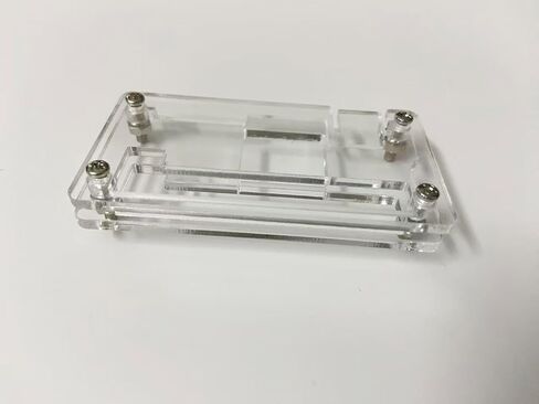 Raspberry Zero W 2W Case,Clear Acrylic Case for Raspberry Pi Zero/Zero W, Durable Protective Enclosure with Easy Assembly in Saudi Arabia