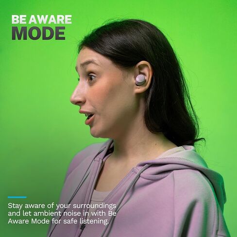 JLab Mauve Bundle, Go Lux ANC Wireless Headphones, Go Air Pop+ True Wireless Bluetooth Earbuds in Saudi Arabia