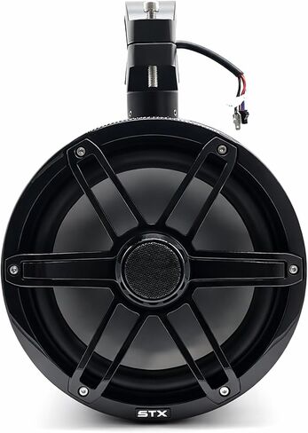 STX Audio STX80MTB - مكبر صوت برجي واكيبورد بحري 800 وات، إضاءة LED RGB، تصميم مقاوم للماء - متوافق مع القوارب وأجهزة التلفاز UTV in Kuwait
