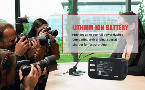 Replacement Li-Ion Battery Compatible with Profoto Camera Flash A1/A1X/A10 Series (100498/100397) 7.2V 3000mAh/21.6Wh in Saudi Arabia