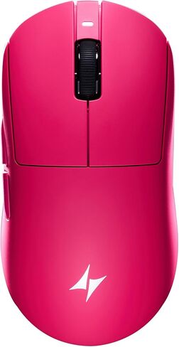 ماوس الألعاب اللاسلكي ATK Dragonfly A9 Air، مستشعر PAW3950 الفائق، DPI يصل إلى 42000، 47 جم خفيف الوزن، 8K استقصاء، عمر بطارية 300 ساعة، 5 أزرار قابلة للبرمجة، وضع مزدوج 2.4G/سلكي - برتقالي غروب الشمس in Kuwait