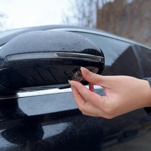 Car Camera Lens Protector,Car 360 Panoramic Camera Protective Cover,Clear Transparency Weatherproof Cars Backup Cameras Protection,Anti-Glare,Anti-Rain,Anti-Collision (2) in Saudi Arabia