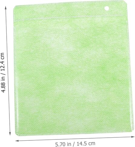 Alipis 200pcs CD DVD Storage Sleeves 12cm حامل القرص البلاستيكي الواقي Pp الأكمام للسيارة وتنظيم وسائل الإعلام المنزلية لون عشوائي in Kuwait