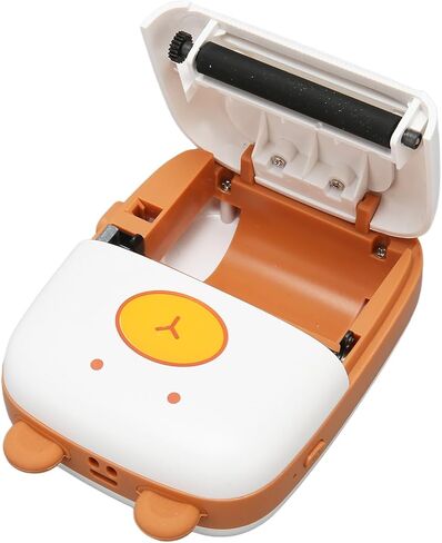 Mini Printer, Rechargeable 203DPI Thermal Printer with 3 Roll Print Paper, Wireless Portable Printer for Printing Images, Photos, Memos, Shopping Lists in Saudi Arabia