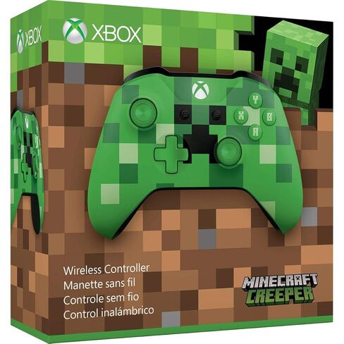 وحدة تحكم Xbox اللاسلكية - Minecraft Creeper (متجددة) in Saudi Arabia