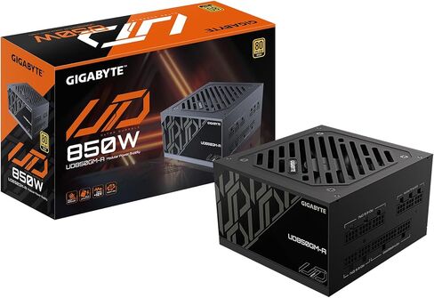 GIGABYTE 850W PSU - 80 Plus Gold Certified - Fully Modular Power Supply (GP-UD850GM-A) in Saudi Arabia