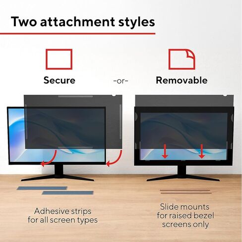 Staples TECH Privacy Filter, 22 Inch Widescreen Laptop Shield in Kuwait