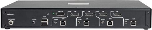 Tripp Lite Secure KVM Switch 4-Port DisplayPort +Audio Niap Pp3.0 Certified in Saudi Arabia