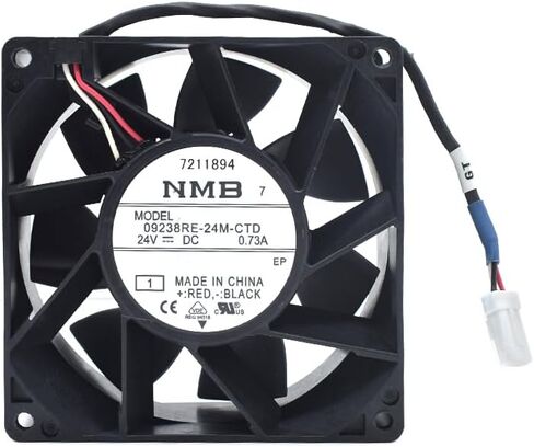 New for NMB Server Cooler 09238RE-24M-CTD 24V 0.73A 3Pins 92 * 92 * 38MM Frequency Converter Equipment Fan in Saudi Arabia