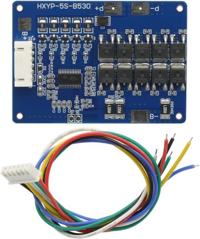 BMS 5S 30A 18V 21V 18650 Lithium Li-ion Battery 5S BMS Protection Board with Balance in Saudi Arabia
