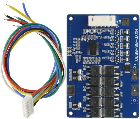 BMS 5S 30A 18V 21V 18650 Lithium Li-ion Battery 5S BMS Protection Board with Balance in Saudi Arabia