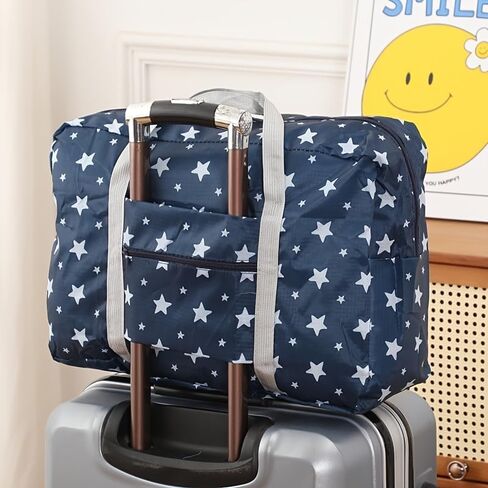 [Portable Travel Bag] Large Capacity Folding Storage Bag | Portable Outdoor Travel Bag for Moving, Travel, Shoulder Handheld in Saudi Arabia