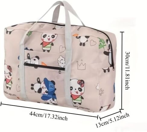 [Portable Travel Bag] Large Capacity Folding Storage Bag | Portable Outdoor Travel Bag for Moving, Travel, Shoulder Handheld in Saudi Arabia