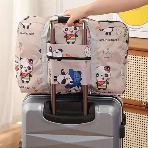 [Portable Travel Bag] Large Capacity Folding Storage Bag | Portable Outdoor Travel Bag for Moving, Travel, Shoulder Handheld in Saudi Arabia
