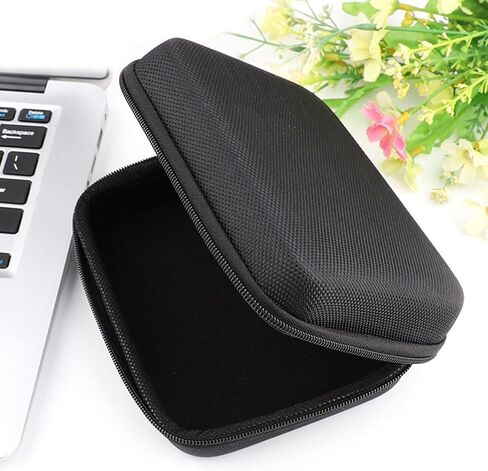 Cable Pouch Travel Cord Organizer Case Protable EVA Photo Printer Bag, Black in Saudi Arabia