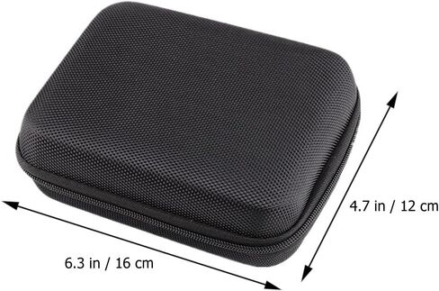 Cable Pouch Travel Cord Organizer Case Protable EVA Photo Printer Bag, Black in Saudi Arabia
