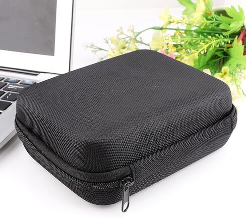 Cable Pouch Travel Cord Organizer Case Protable EVA Photo Printer Bag, Black in Saudi Arabia
