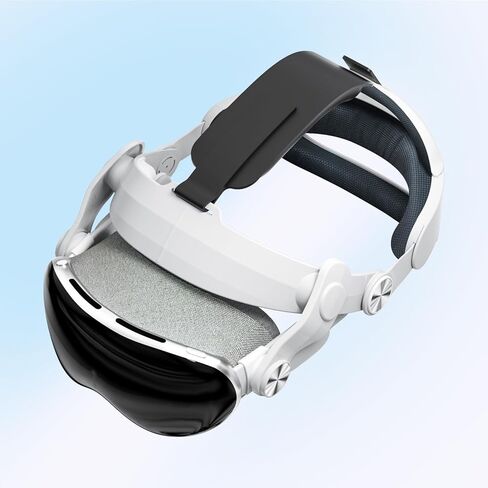 Head Strap for Apple Vision Pro, Comfort Elite Strap with PU Leather Cushion and Memory Foam, Pressure-Free Fit, Quick Installation in Saudi Arabia