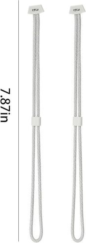 2 Pack Replacement Wrist Straps Compatible with Oculus Meta Quest 3/Quest 3S, White Reliable Secure Adjustable Controller Hand Straps, Easy DIY Installation in Saudi Arabia