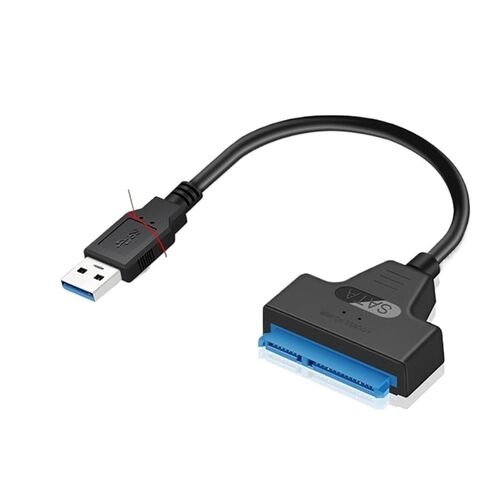 USB 3.0 to Sata Cable for 2.5 Inch External HDD SSD Hard Drive Adapter SATA to USB Hard Disk Adapter Cable(USB 3.0) in Saudi Arabia