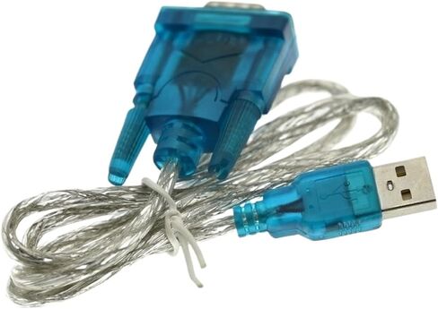 1 قطعة HL-340 USB إلى RS232 COM ميناء المسلسل المساعد الشخصي الرقمي 9 دبوس DB9 مهائي كابلات دعم Windows7 64 in Saudi Arabia