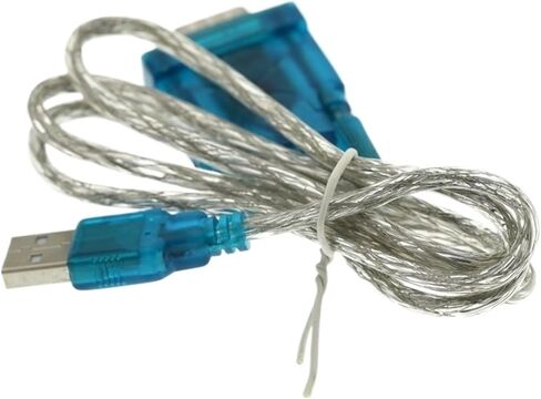 1 قطعة HL-340 USB إلى RS232 COM ميناء المسلسل المساعد الشخصي الرقمي 9 دبوس DB9 مهائي كابلات دعم Windows7 64 in Saudi Arabia