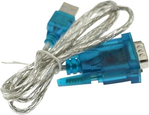 1 قطعة HL-340 USB إلى RS232 COM ميناء المسلسل المساعد الشخصي الرقمي 9 دبوس DB9 مهائي كابلات دعم Windows7 64 in Saudi Arabia