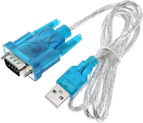 USB إلى RS232 المنفذ التسلسلي 9 دبوس DB9 كابل المسلسل COM مهايئ منفذ محول Z17 هبوط السفينة (2 قطعة) in Saudi Arabia