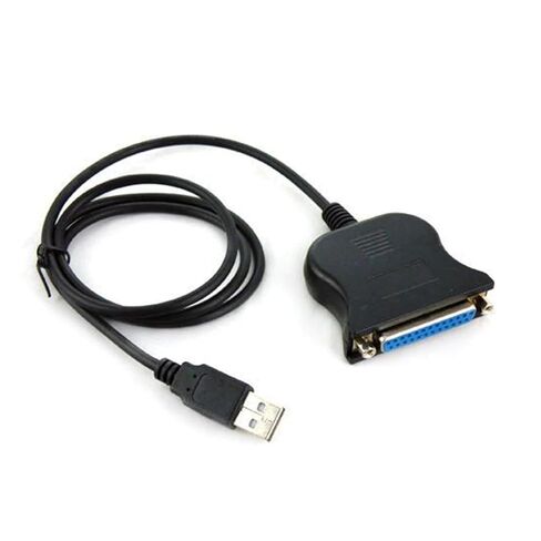 USB to 25 Pin DB25 Female IEEE 1284 Parallel Printer LPT Adapter Print Converter Cable Parallel Interface Communication in Saudi Arabia