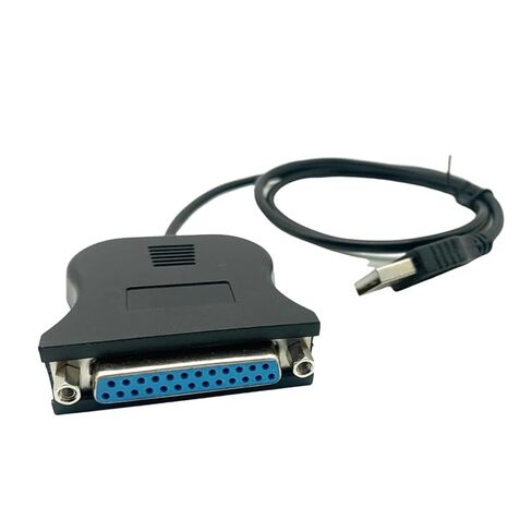 USB to 25 Pin DB25 Female IEEE 1284 Parallel Printer LPT Adapter Print Converter Cable Parallel Interface Communication in Saudi Arabia