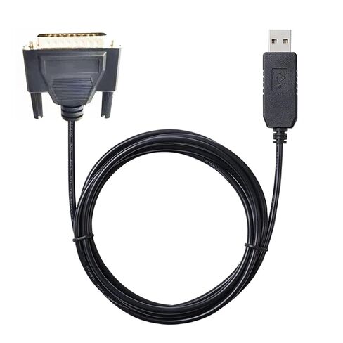 USB Programming Cable USB to DB25 Male RS232 Serial Cable for PLC-5 Controllers USB-1784-CP10 in Saudi Arabia