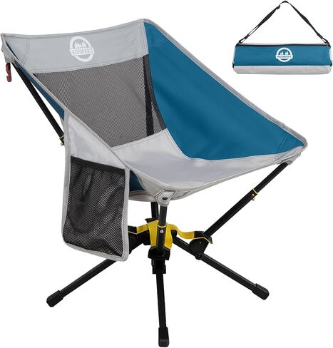 ADSMART Portable Camping Chair Lightweight Folding Chair for Camping - Outdoor Chair Supports 300 Lbs - Camp Chair Outdoor Adventures in Saudi Arabia