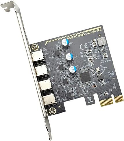 بطاقة محول PCIe إلى USB C فعالة تدعم سرعة نقل 5 جيجابت في الثانية وبطاقة USB C متعددة الأجهزة in Kuwait