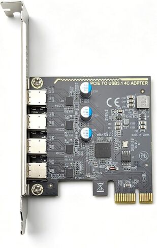 بطاقة محول PCIe إلى USB C فعالة تدعم سرعة نقل 5 جيجابت في الثانية وبطاقة USB C متعددة الأجهزة in Kuwait