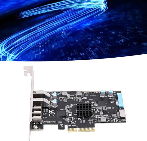 Generic PCIE to USB 3.0 Type C Expansion Card, PCI Express Adapter with 3 Type C + 2 USB .0 + E + 19P IDC, Support ASM3142 10Gbps for Desktop Computer in Saudi Arabia