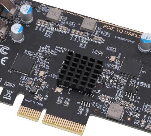 Generic PCIE to USB 3.0 Type C Expansion Card, PCI Express Adapter with 3 Type C + 2 USB .0 + E + 19P IDC, Support ASM3142 10Gbps for Desktop Computer in Saudi Arabia