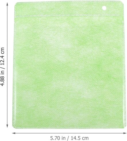 Veemoon 200pcs Plastic CD DVD Sleeves 12cm Reusable Media Storage Holder Protective Plastic Sleeve for Car and Home Use Random Color in Saudi Arabia