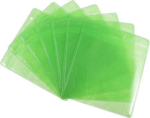 200pcs CD DVD Plastic Sleeves 12cm Portable Media Storage Bags for Car and Home Organization, Sturdy Pp Material, Random Color in Saudi Arabia