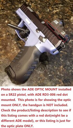 Ade Advanced Optics Compact RD3-009 Red Dot Reflex Sight for SR22 Pistol in Saudi Arabia