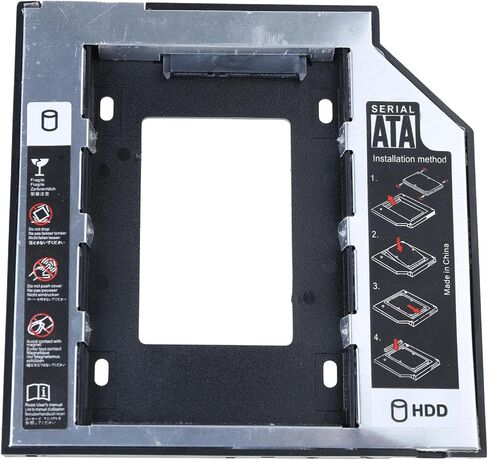 9.5 مللي متر 12.7 مللي متر الألومنيوم HDDs Caddys محول تحسين سرعة نقل البيانات لأجهزة الكمبيوتر المحمولة البصرية خليج SATAs البصرية خليج Caddys in Kuwait