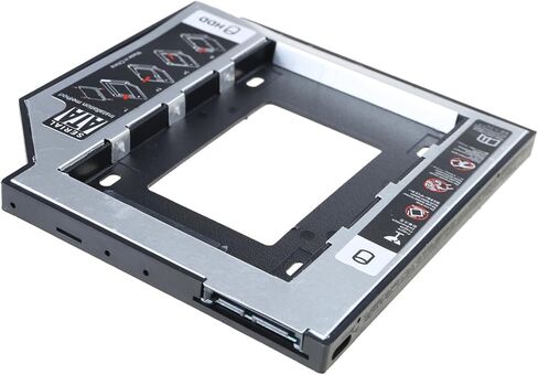9.5 مللي متر 12.7 مللي متر الألومنيوم HDDs Caddys محول تحسين سرعة نقل البيانات لأجهزة الكمبيوتر المحمولة البصرية خليج SATAs البصرية خليج Caddys in Kuwait