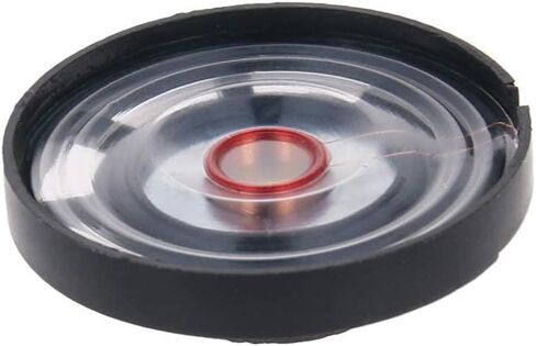 Fielect 10Pcs DIY Magnetic Speaker 0.25W 8 Ohm Internal Magnet Loudspeaker Speaker Round Shape Replacement Loudspeaker, 29mm Diameter in Saudi Arabia