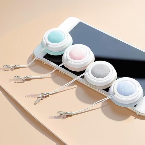Compact Screen Cleaning Tool with Dual-Side Design for Phones, Glasses, Touchscreens and Daily Use (Random Color) in Saudi Arabia