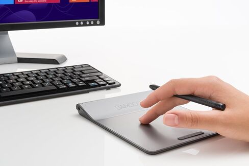 Wacom Wireless Bamboo Touch-Pad with Digital Stylus (CTH300K) in Saudi Arabia