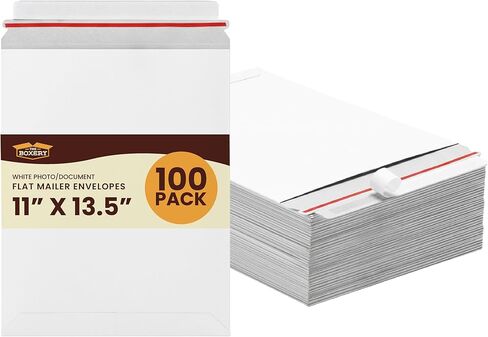 مراسلات الشحن المسطحة TheBoxery - White 6x6 '' 200/CS in Kuwait
