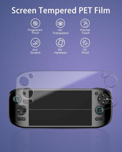 2-Pack Screen Protector for AYN Odin 2 Portal Handheld Game Consol,Flexible Soft Full Coverage Clear Thin TPU Film,Case-Friendly,High Definition,Anti Scratch for AYN Odin 2 Portal in Saudi Arabia