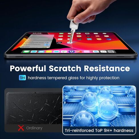 واقي شاشة مكون من قطعتين لجهاز FEONAL 2026 2025 Tablet 11 بوصة Android 15 Tablet، زجاج مقسى بصلابة 9H لجهاز FEONAL Tablet 11 بوصة Android 15 Tablet، مقاوم للخدش، واقي شاشة عالي الدقة in Kuwait