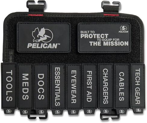 Pelican ModPak Insert Patch ID System (Black) in Saudi Arabia