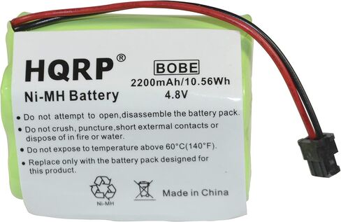 HQRP 2200mAh Battery Compatible with Uniden Bearcat SPORTCAT BP-180 BP180 BP-250 BP250 BBTY0356001 Replacement in Saudi Arabia