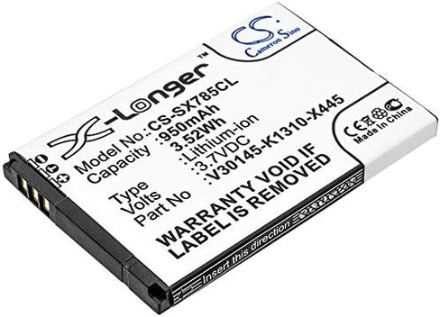 DCH 950mAh V30145-K1310K-X444 استبدال البطارية لشركة Siemens Gigaset SL450H OpenStage SL4 Professional SL400A Gigaset X656 V30145-K1310-X445 V30145-K1310-X444 S30852-D2152-X1 in Saudi Arabia